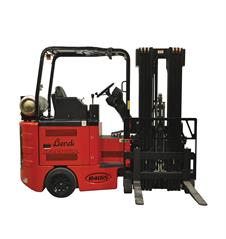 4-Wheel Heavy Capacity, LP Gas Engine Powered, Multi-Purpose Articulated Forklift