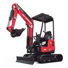 Yanmar ViO17-1 True Zero Tail Swing Mini Excavator – 10.1 kW (13.5 HP)