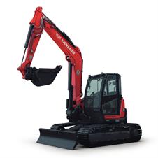 Yanmar SV100-2B Ultra Tight Tail Swing Excavator – 54.1 kW (72.5 HP)